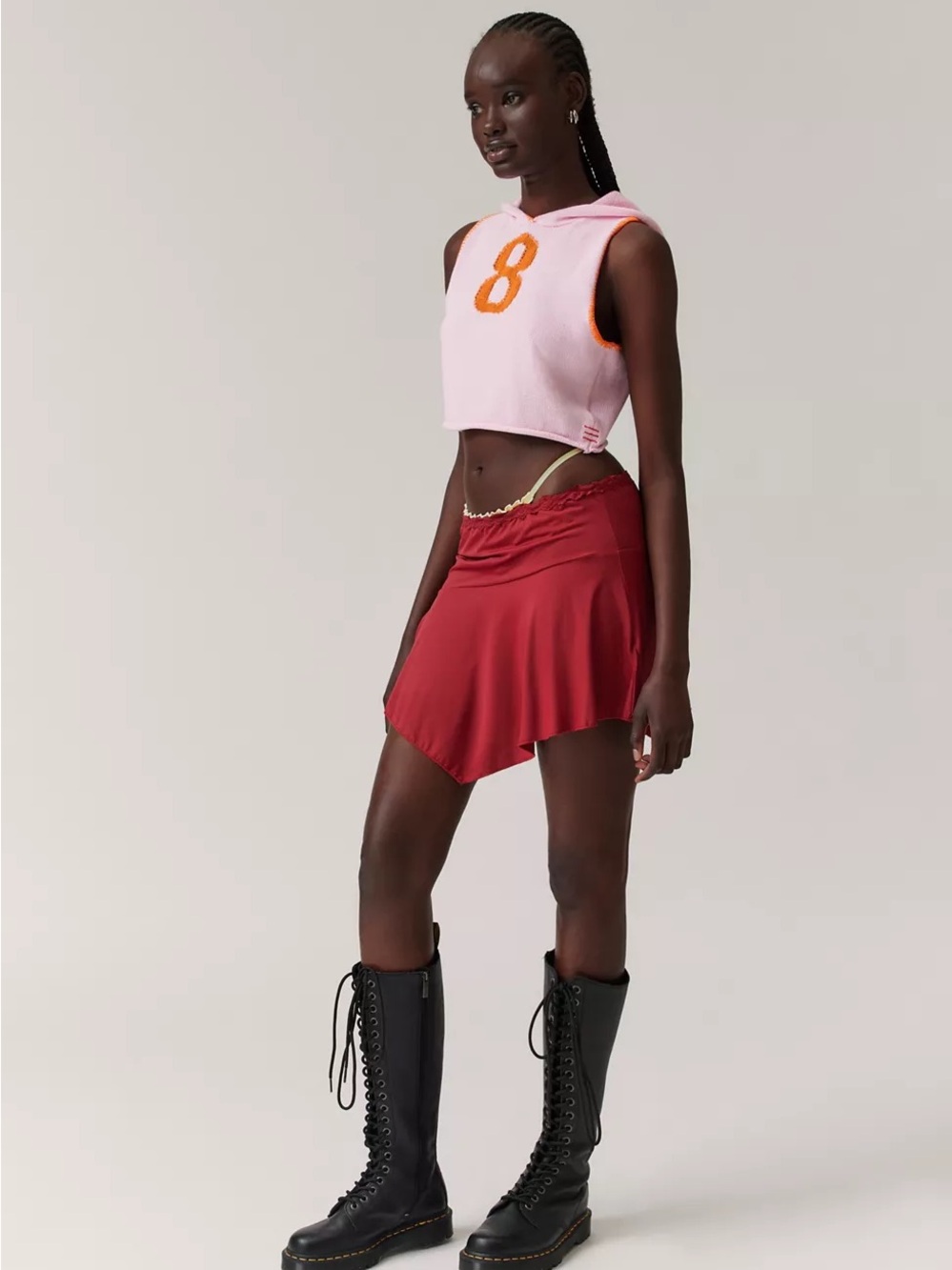URBAN OUTFITTERS BDG Orion Cropped Hoodie Sweatshirt - Picture 2 of 7